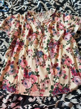 Floral blouse